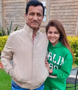 Rubina Dilaik father