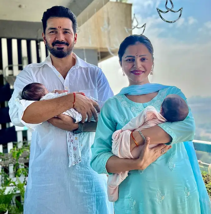 Rubina Dilaik twins baby