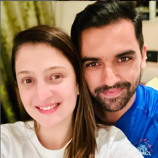 Jaya Bhardwaj husband Deepak Chahar