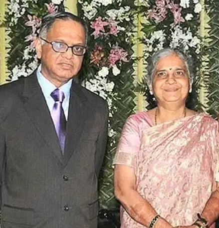 Neeru Deshpande with husband
