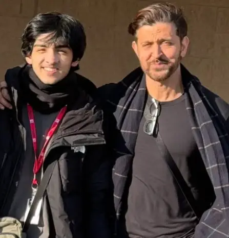 Hrithik Roshan with son hrehaan roshan