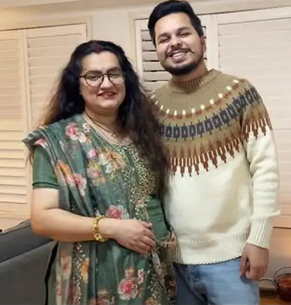 Rohini Dilaik with her husband