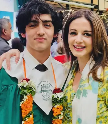 Sussanne Khan with son hrehaan roshan
