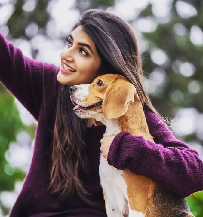 sreeleela is also an animal lover