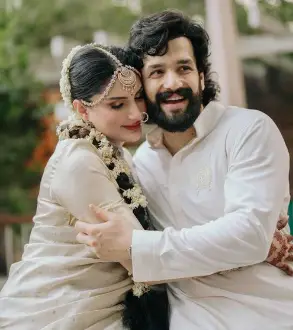 Zainab married on indian actor Akhil Akkineni