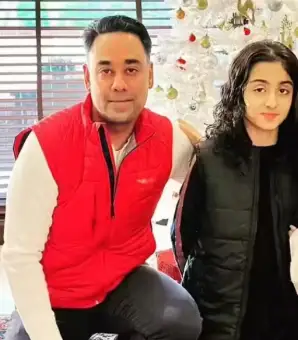 Samara Sahni with father